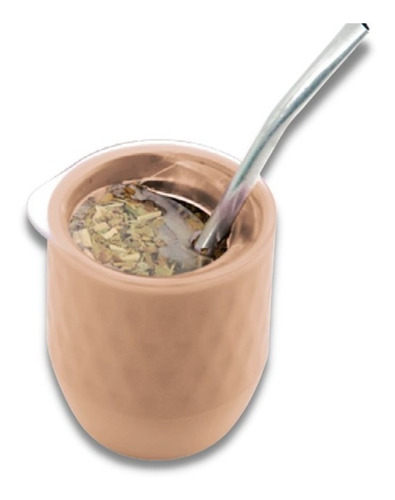 Mate Con Tapa Antivuelco No Se Lava Con Bombilla Mateava