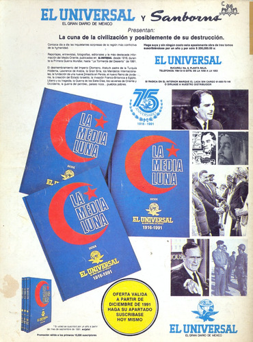 Revista Conozca Mas || Año 3 Febrero-1992 (Usado)