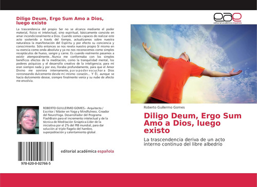 Libro Diligo Deum, Ergo Sum Amo A Dios, Luego Existo La Tra