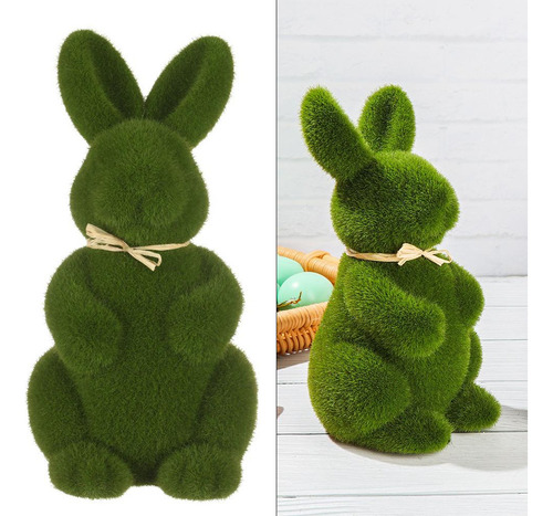 Adornos Happy Easter Con Forma De Conejo De Pascua, Conejo V