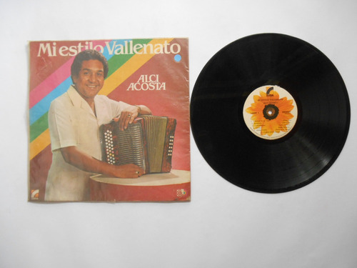 Lp Vinilo Alci Acosta Mi Estilo Vallenato 1973