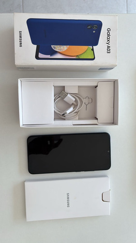 Celular Samsung Galaxy A03 Azul, (como Nuevo) (Usado)