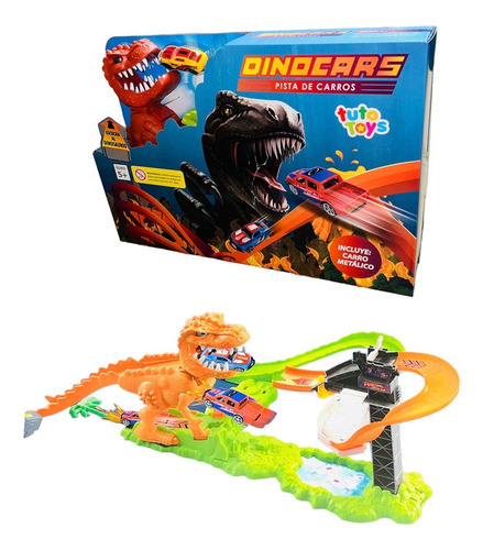 Pista Dinocars T Rex  + 1 Carro