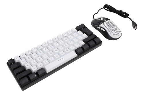 Teclado Y Ratón Led Multicolor Con Iluminación Rgb De 61 Tec