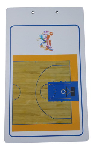 Pizarra Táctica Basquet Blanco