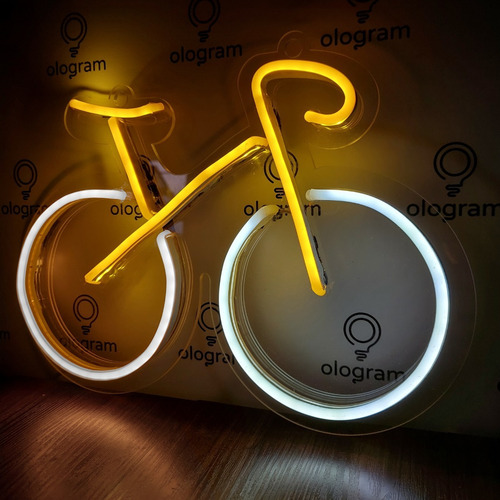 Cartel De Led Neón (20cm) - Bicicleta