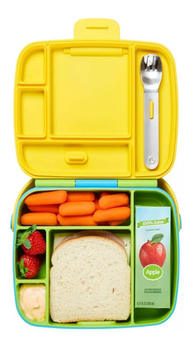 Lonchera Bento Infantil Con Cubiertos Munchkin