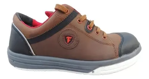 Zapatilla De Seguridad Firestone Cuero Liviano 4006