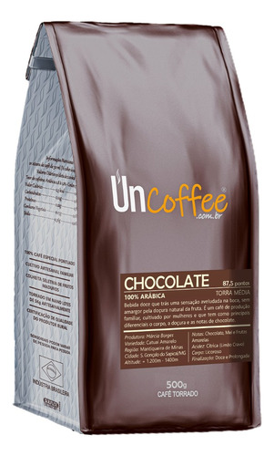 Café Especial Frutado 100% Arábica Grãos Uncoffee 500g