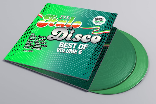 Italo Disco Best Vol 6 Vinilo Doble Verde Nuevo Importado