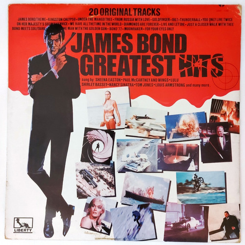 Varios Artistas - James Bond Greatest Hits  Lp