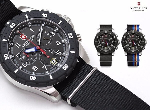 Reloj Victorinox Swiss Army Chrono 2416781 + Malla Regalo