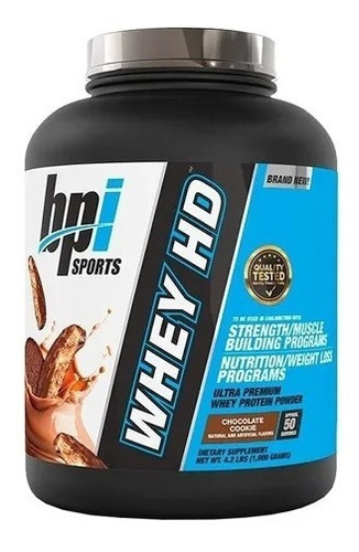 Bpi Sports Whey Hd Proteina 4.2 Lb + Muestra De Regalo