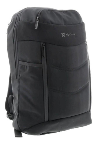 Mochila Para Notebook Klip Xtreme Emblem Hasta 15.6  Negro