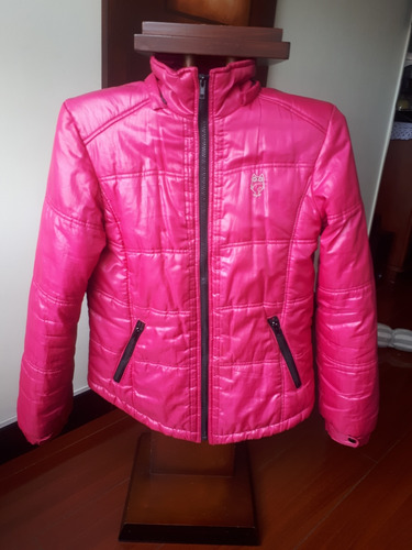 Chaqueta Fucsia Impermeable.  Ovo. Especial Para Invierno.  