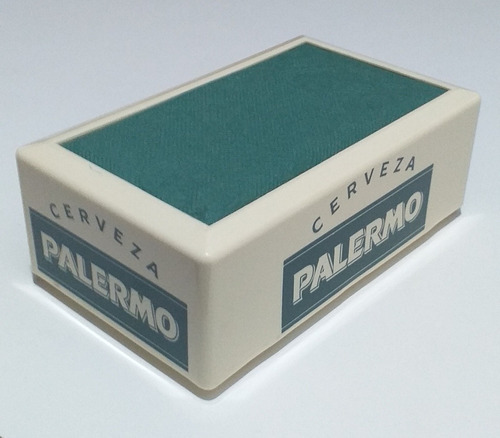 Palermo  Servilletero Rectangular Plástico Años 1990 (447)