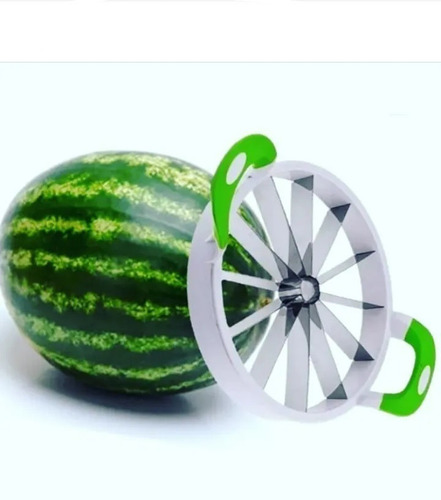 Imagem 1 de 6 de Fatiador Cortador De Frutas Melao Melancia Bolos Grande 28cm