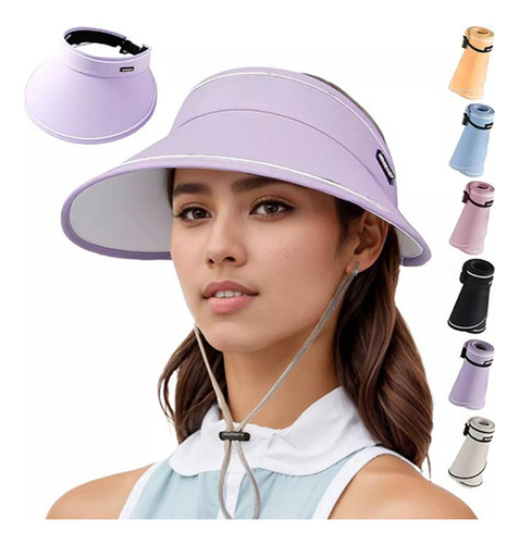 Sombrero Sol Uv Protección Gorra Deportiva De Moda Plegable