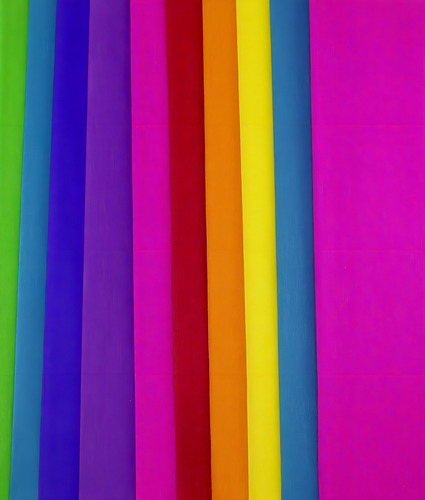 Papel Crepe Creping X 10 Mismo Color A Eleccion Color 50