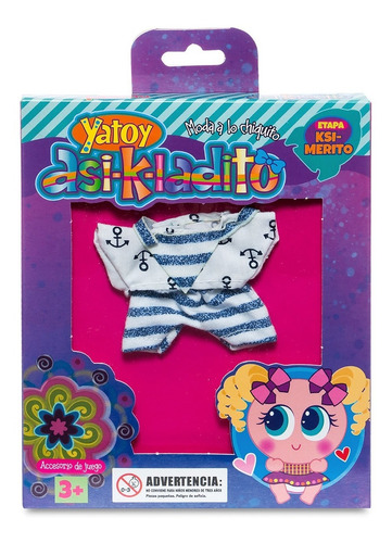 Imagen 1 de 3 de Ropa Ksi Conjunto Marinero Neonato Distroller 978318