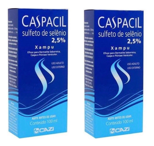 Kit 2 Caspacil Anticaspa Xampu 100ml
