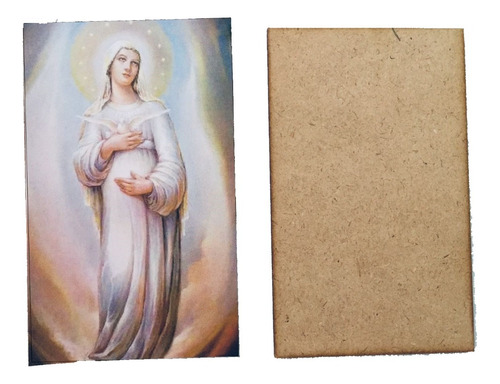 20 Cuadros Virgen De La Dulce Espera 8.5x14cm (vm814)