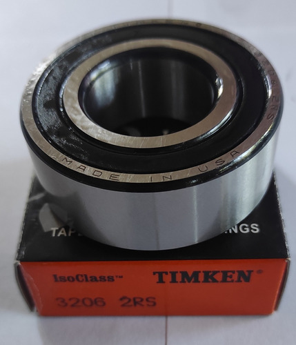 Rodamiento 3206 2rs Timken (30mm X 62mm X 23.8mm) 