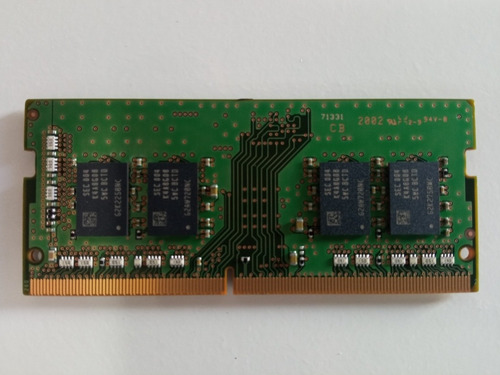 Imagem 2 de 2 de Memória Ram Ddr4 8gb 1x8gb Samsung M471ak43cb1-ctd