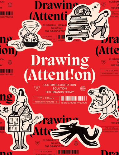 Libro: Drawing Attention: Custom Illustration Solutions For