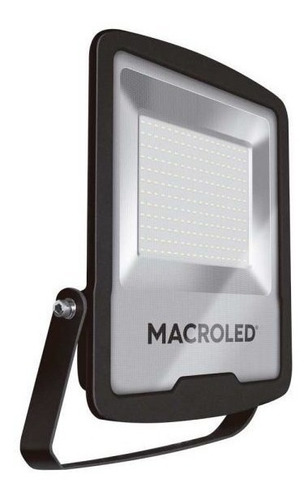 Proyector Led Macroled 150w 100-240v 25.000hs Luz Fría 6500k Color de la carcasa Negro Color de la luz Luz Fria 6000K