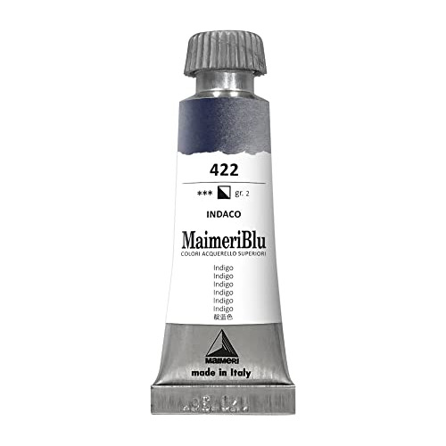 Pintura Acuarela De 12 Ml Un Solo Pigmento  Indigo Nb1 ...