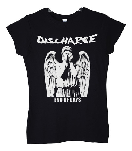 Polera Mujer Discharge End Of Days Metal Abominatron