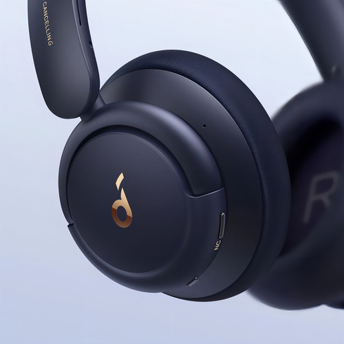 Fone De Ouvido Over-ear Gamer Sem Fio Soundcore Life Series Midnight Blue