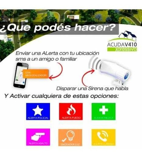 Alarma Vecinal V410 Gsm Sms Monitoreable 3g Casa Control