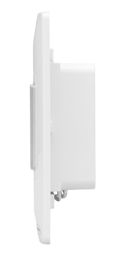 Luminária de emergência Segurimax 25684 LED com bateria recarregável 110V/220V branca