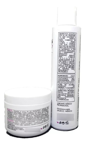 Kit Rubios Shampoo Sos 240ml& Vitamina Sos150g Labonté