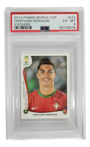 Panini Cristiano Ronaldo Psa 6 Certificada Brasil 2014 Cr7