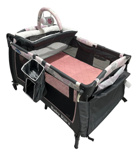 Cuna Corral Traveler Baby Kit's Bk-6053: Nuevo Para Bebés