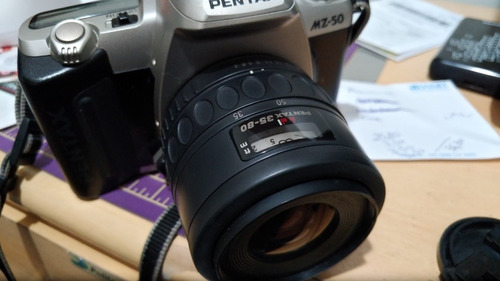 Imagem 7 de 8 de Kit Câmera Fotográfica Pentax Mz-50 + Tripé Vivitar + Lente