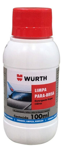 Limpa Para-brisa Concentrado 100ml - Wurth