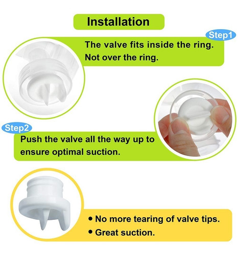 Repuesto Válvula Extractor Avent Modelo Natural
