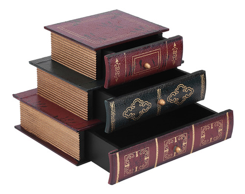 Caja De Regalo Moderna Con Forma De Libro Para Guardar Joyas