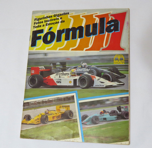 Álbum Fórmula 1 -original Completo - 1988 - Senna, Piquet