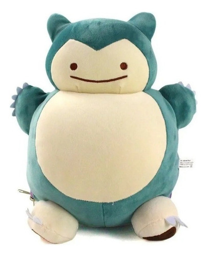 Muñeca De Peluche Snorlax Ditto Metamon De Adentro Hacia Afu