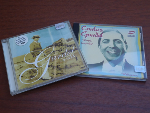 Carlos Gardel X2 - Inédito & Poesía Lunfarda (reliquias)cd's