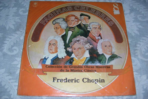 Frederic Chopin - Paginas Celebres Vinilo Lp