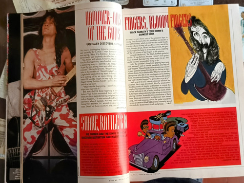 Revista Guitar World - Pearl Jam (poster) - Yes - Weezer (Usado)