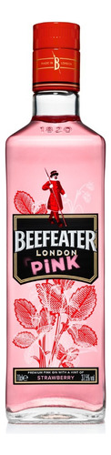 Gin Beefeater Pink London Gyn 1 Litro Morango Pink Limited