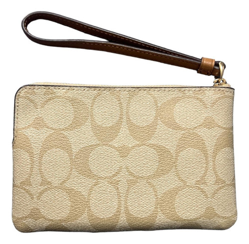 Cartera Monedero Marca Coach Para Dama Color Marrón