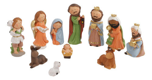 Nacimiento Figuras Entre 2cm Y 8cm Resina Home Interiors